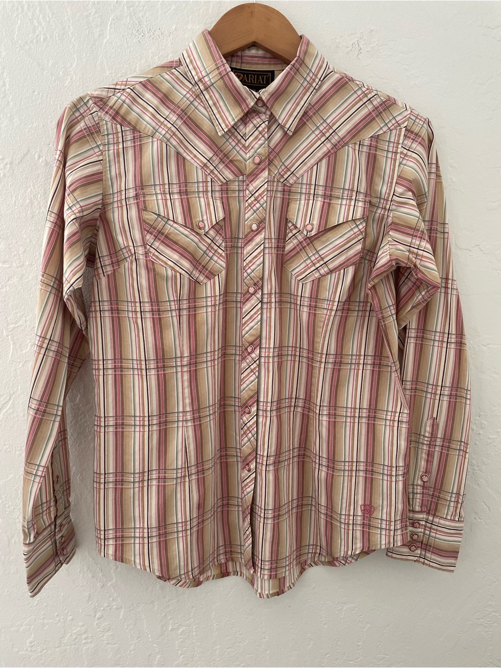 Ariat Pink Pearl Western Shirt